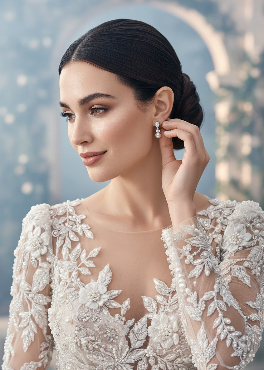 Heirloom Pearl Studs