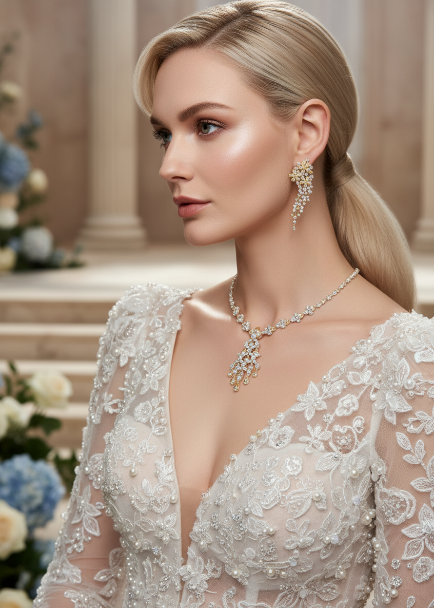 Solène Fringe Necklace