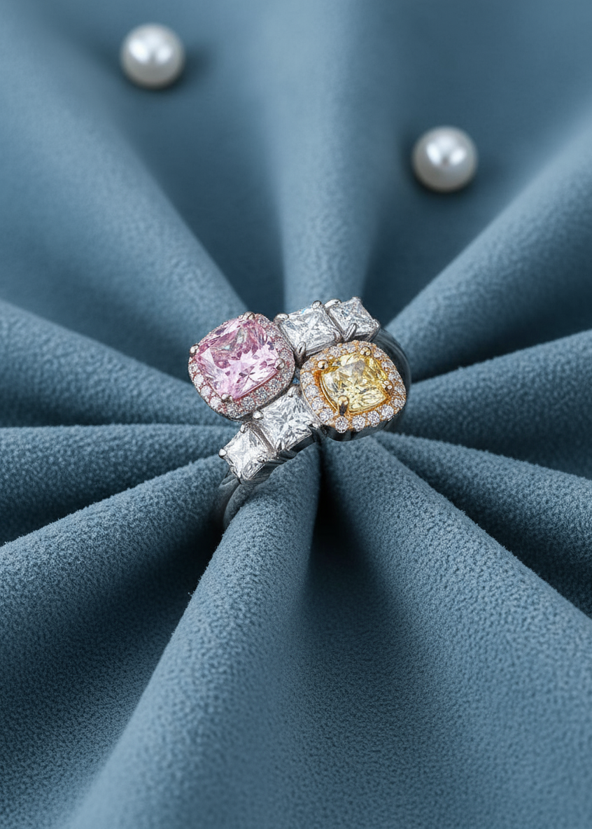 Toi et Moi Duet Ring