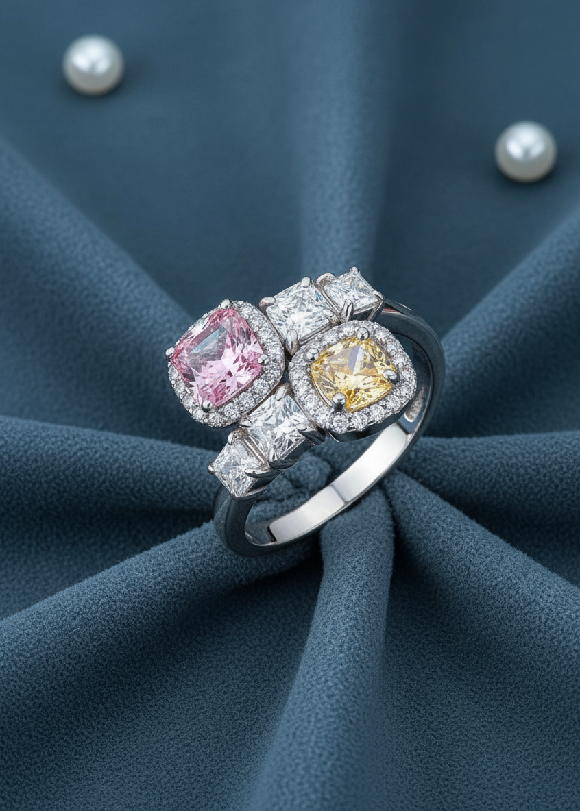 Toi et Moi Duet Ring