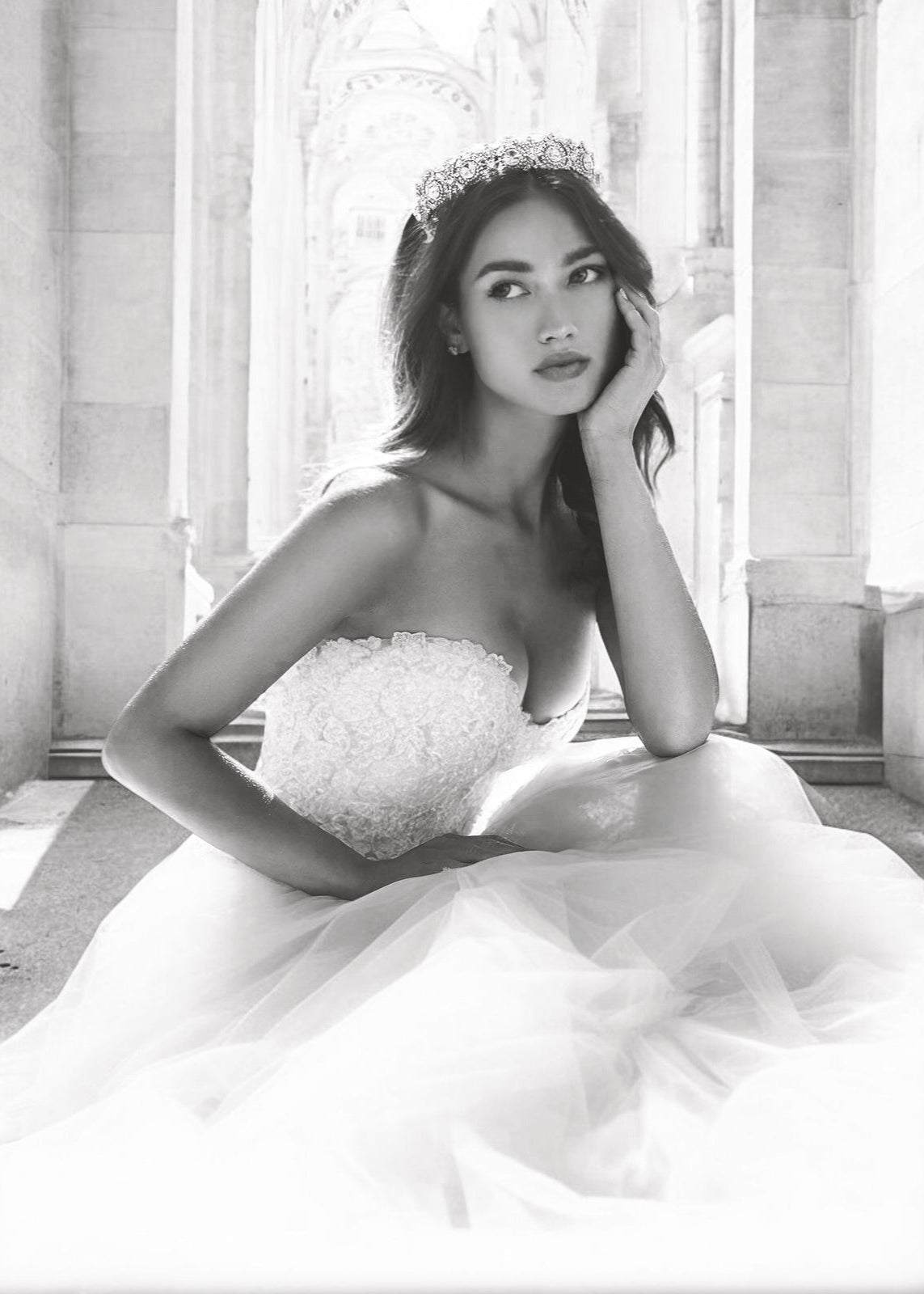 Halo Fleur Tiara