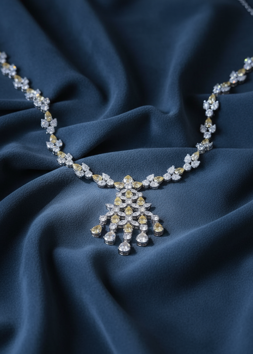 Solène Fringe Necklace