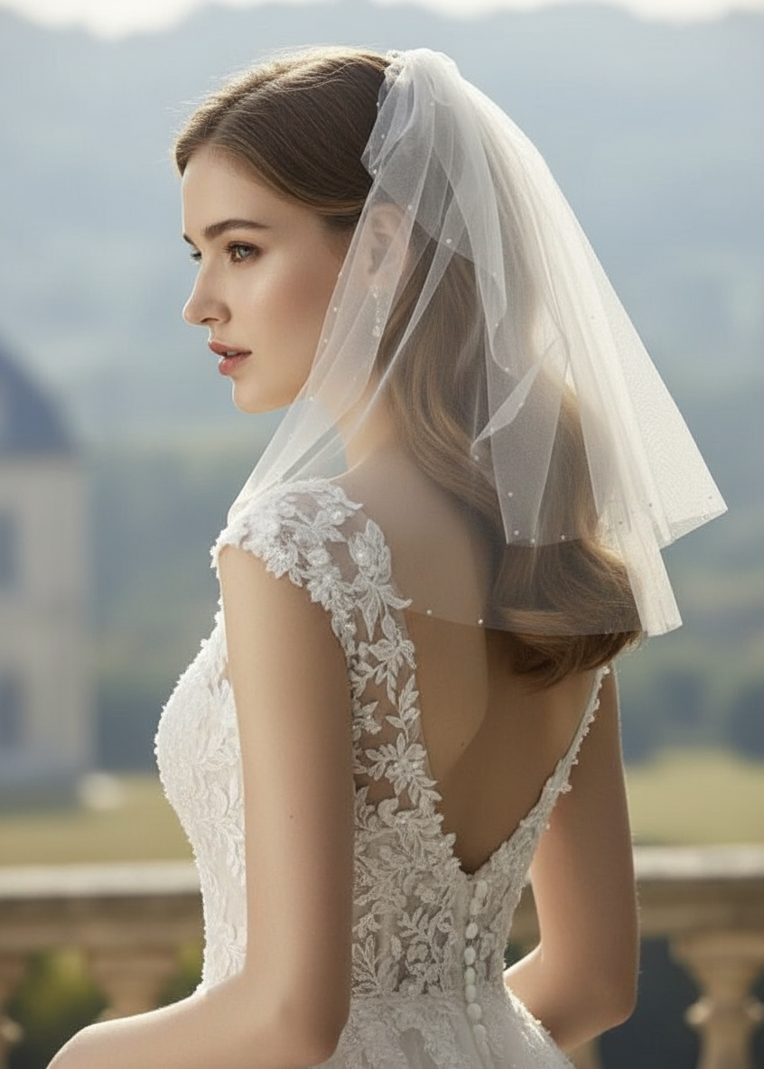 Petite Halo Veil