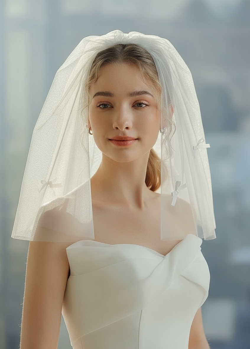 Petit Bow Veil