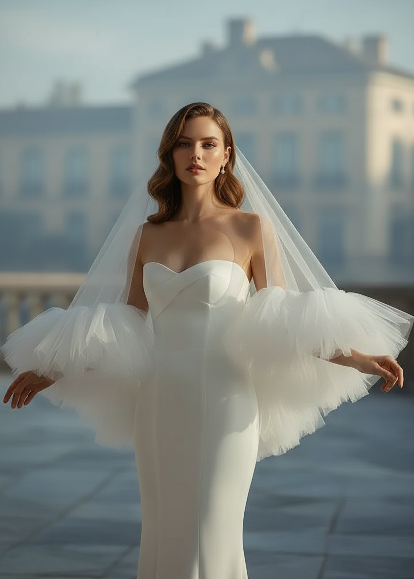 Ballet Ruffle Veil