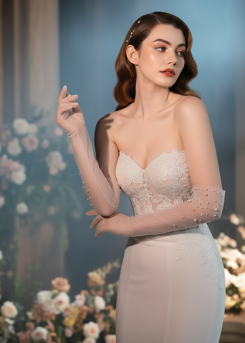 Opaline Pearl Gloves