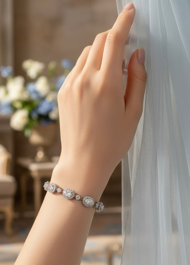 Lustre Oval Bracelet