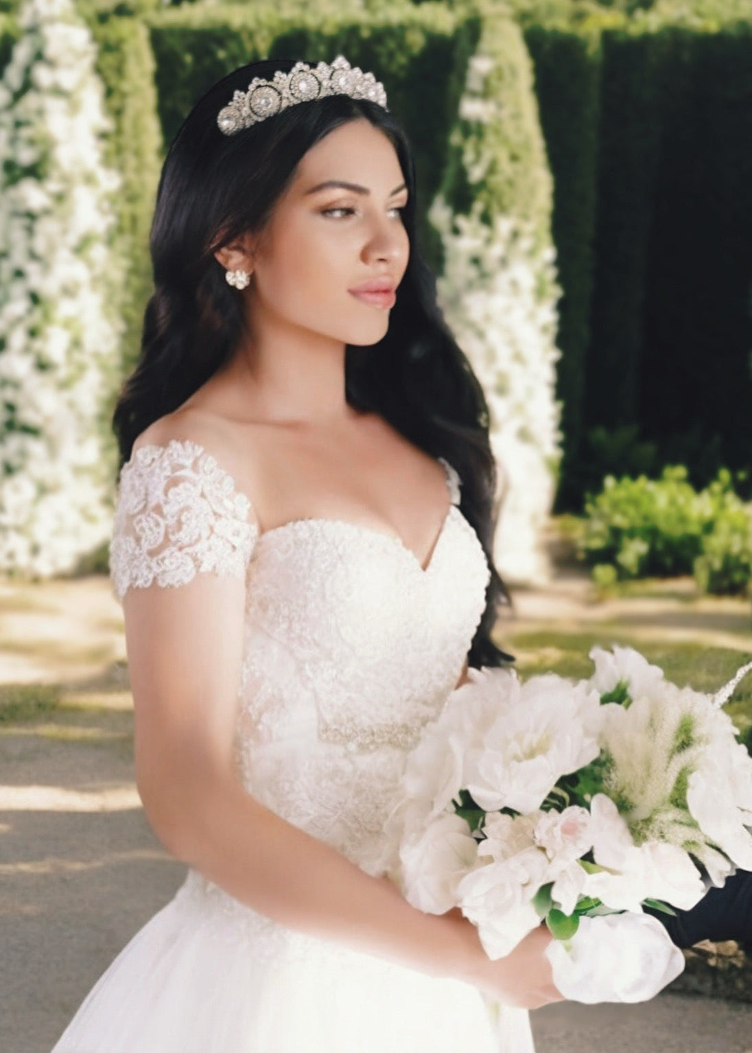 Halo Fleur Tiara
