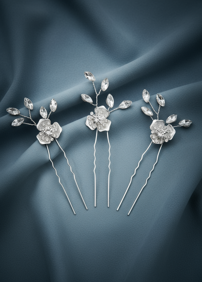 Delphine Leaf Pins