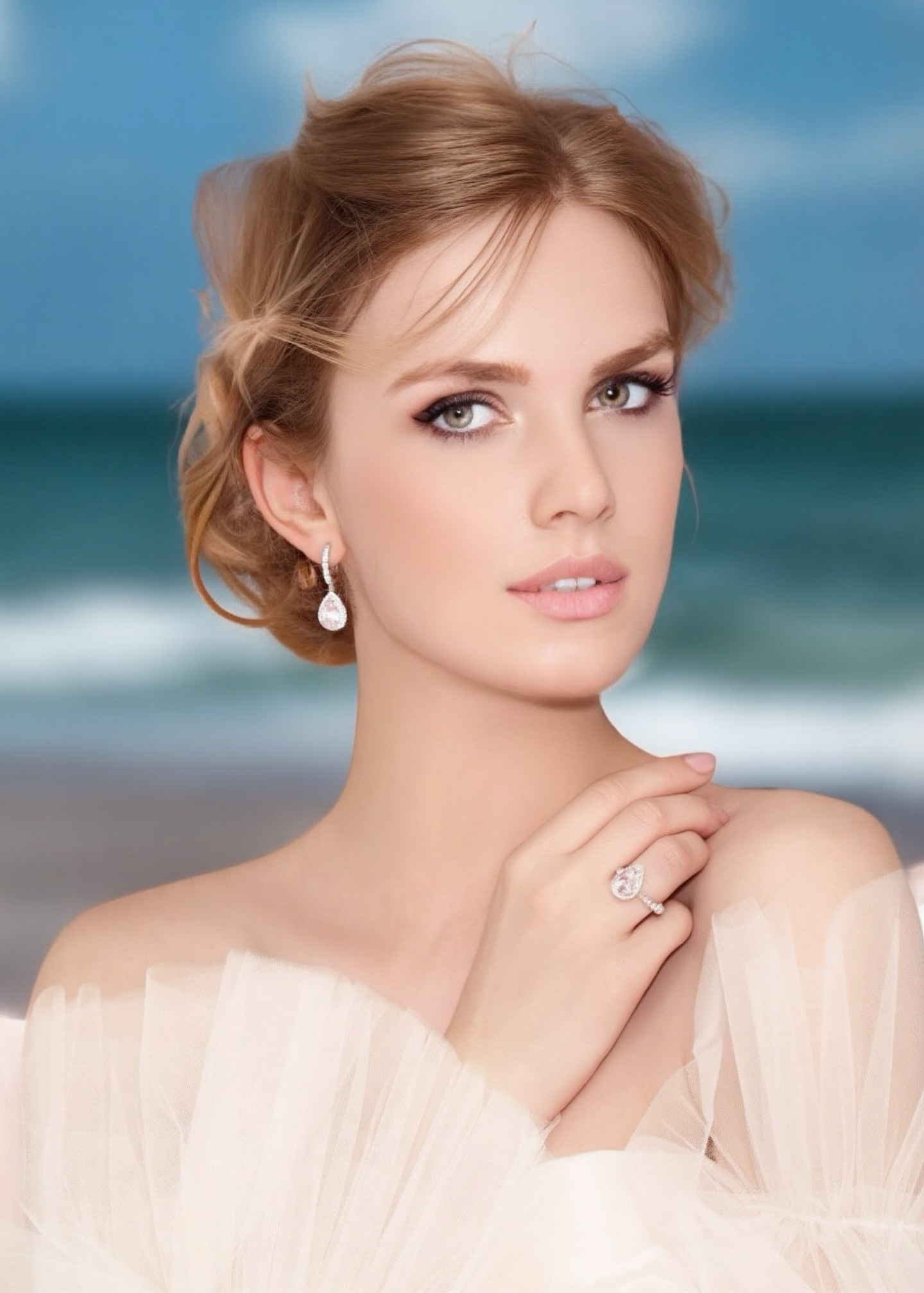 Éclat Pear Ring