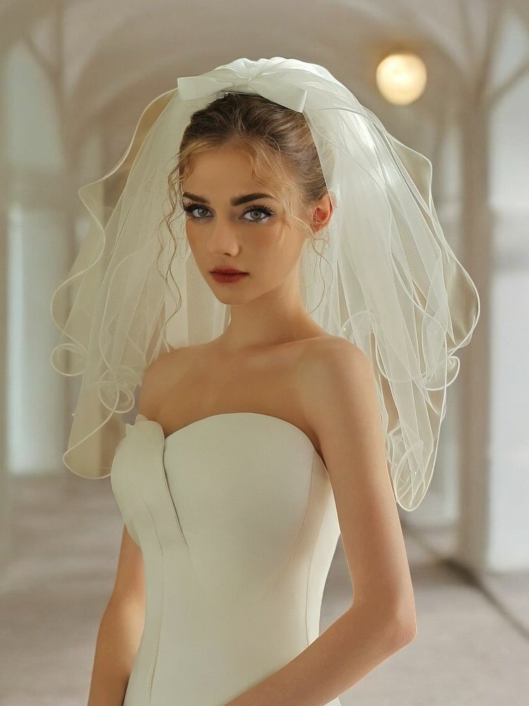 Celeste Bow Veil