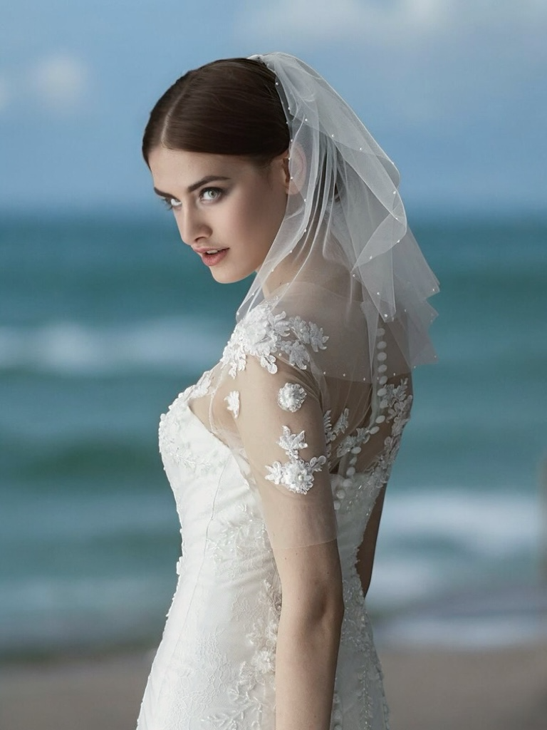 Pearl Whisper Veil