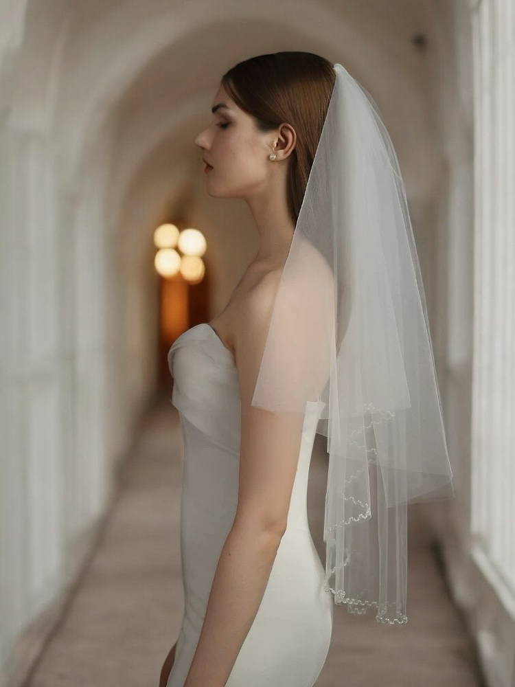 Pearl Cascade Veil