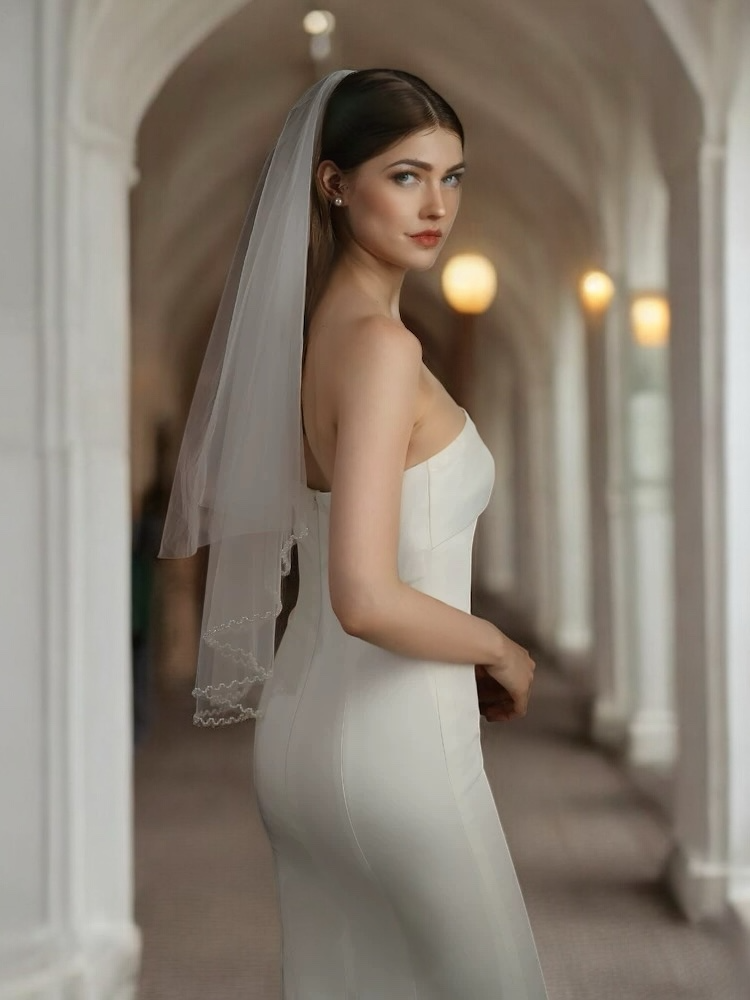 Pearl Cascade Veil