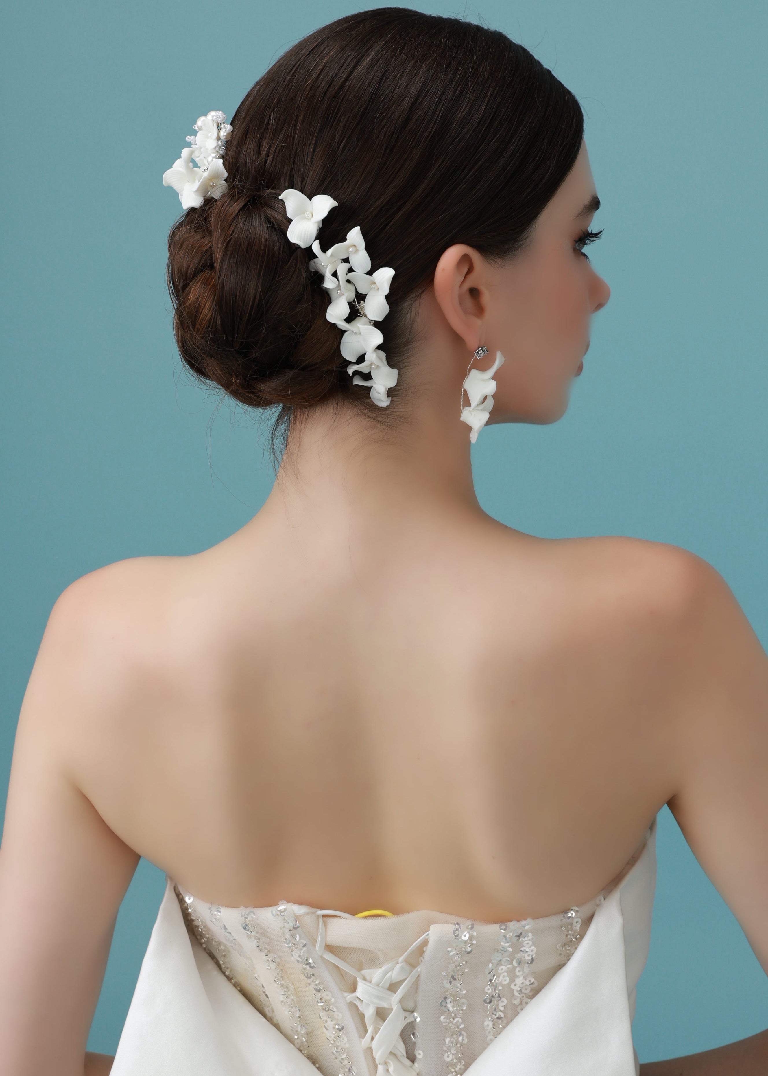 Ivory Petal Pins
