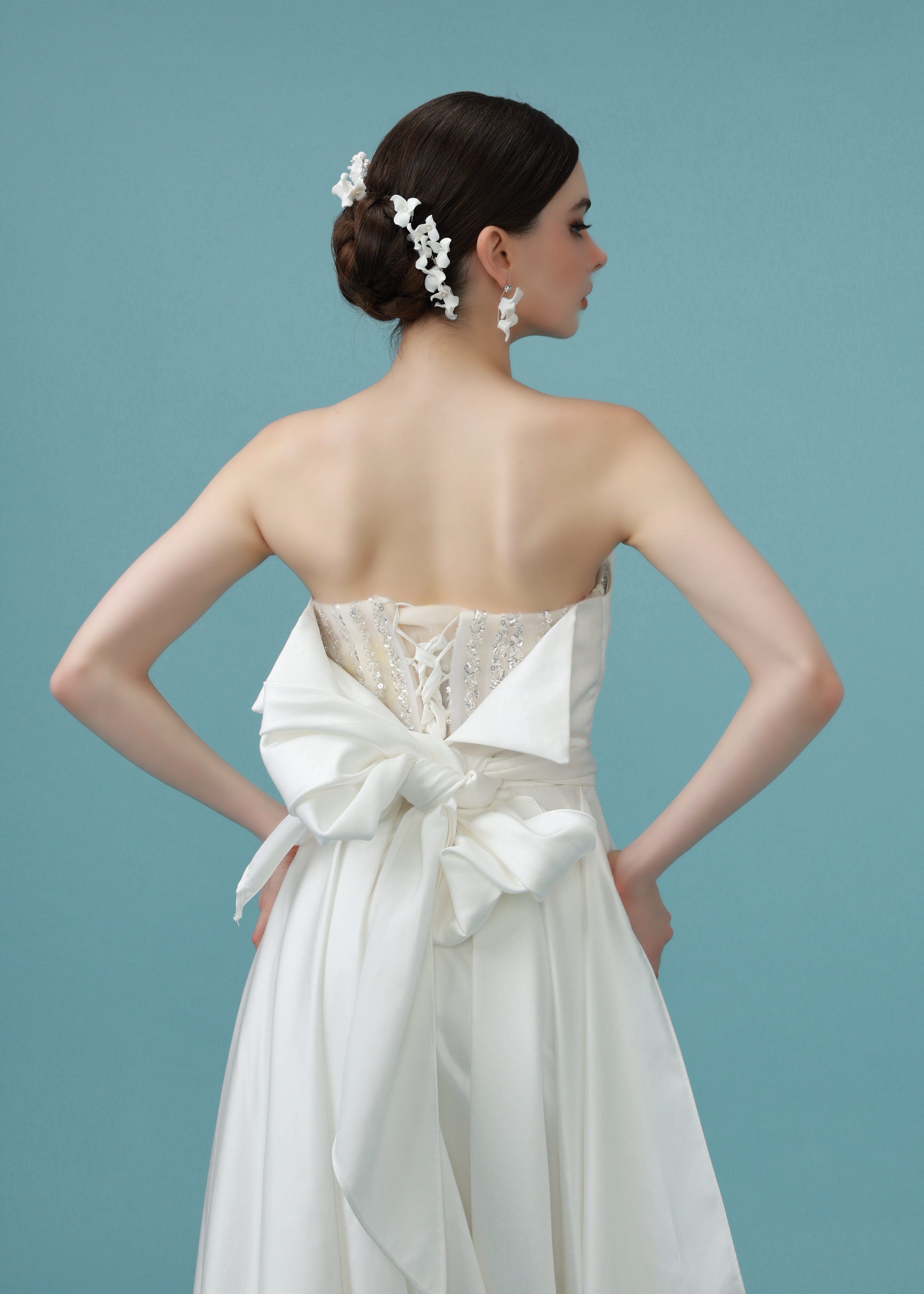 Ivory Petal Pins
