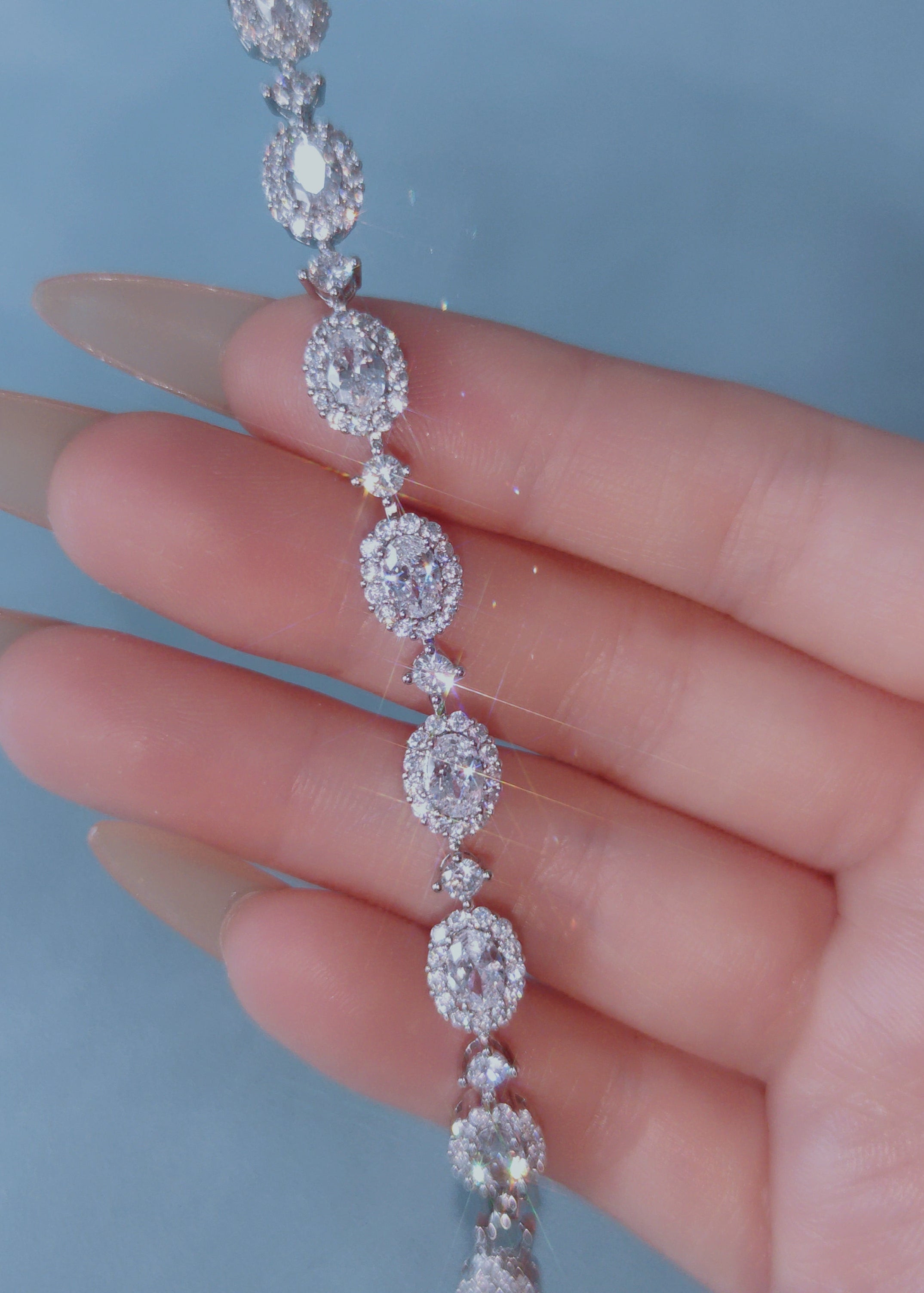 Lustre Oval Bracelet