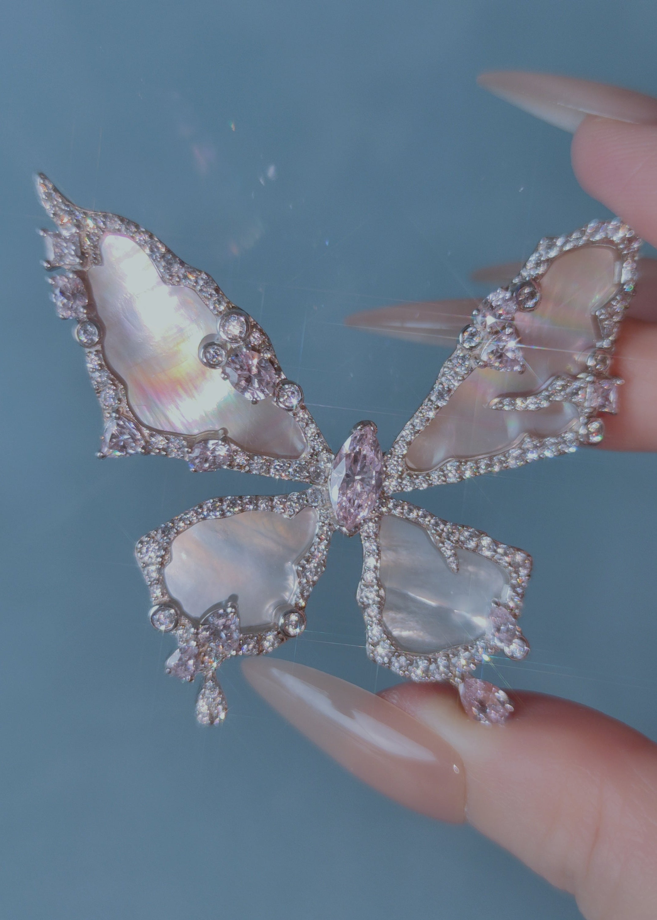 Lune Wing Brooch