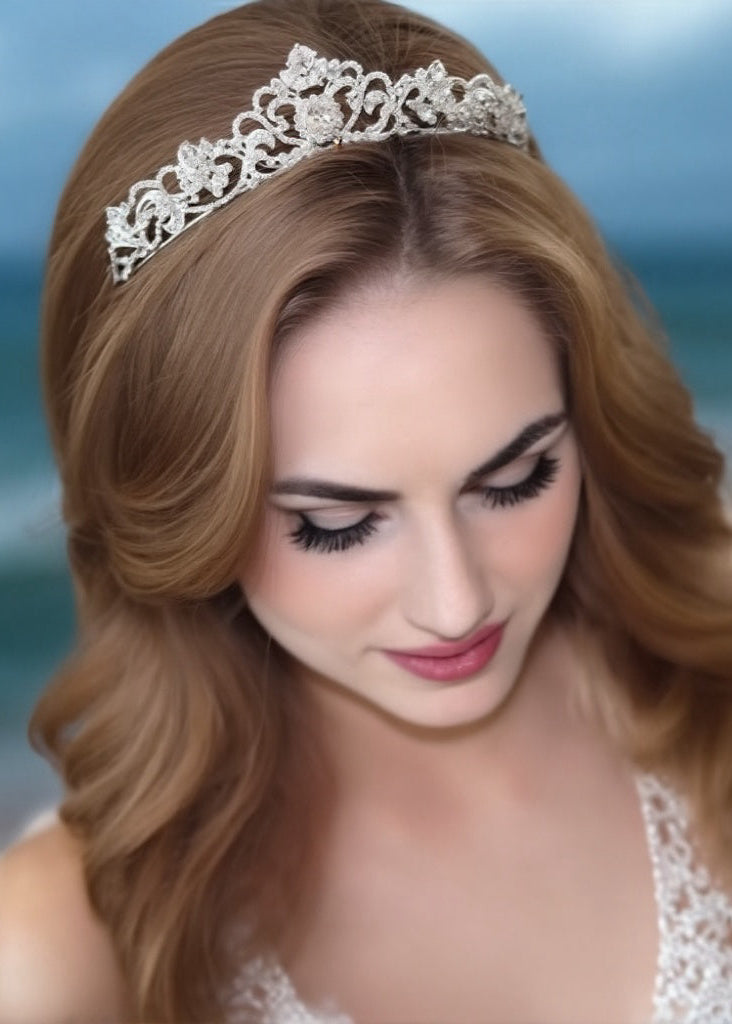 Violet Crest Tiara