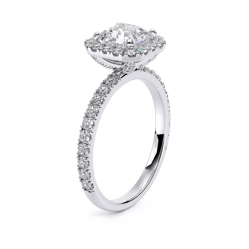 Anastasia Pavé  Lab Grown Diamond Engagement Ring
