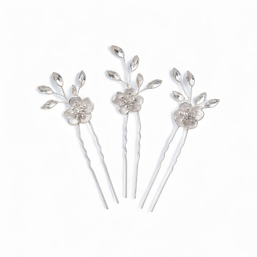 Delphine Leaf Pins