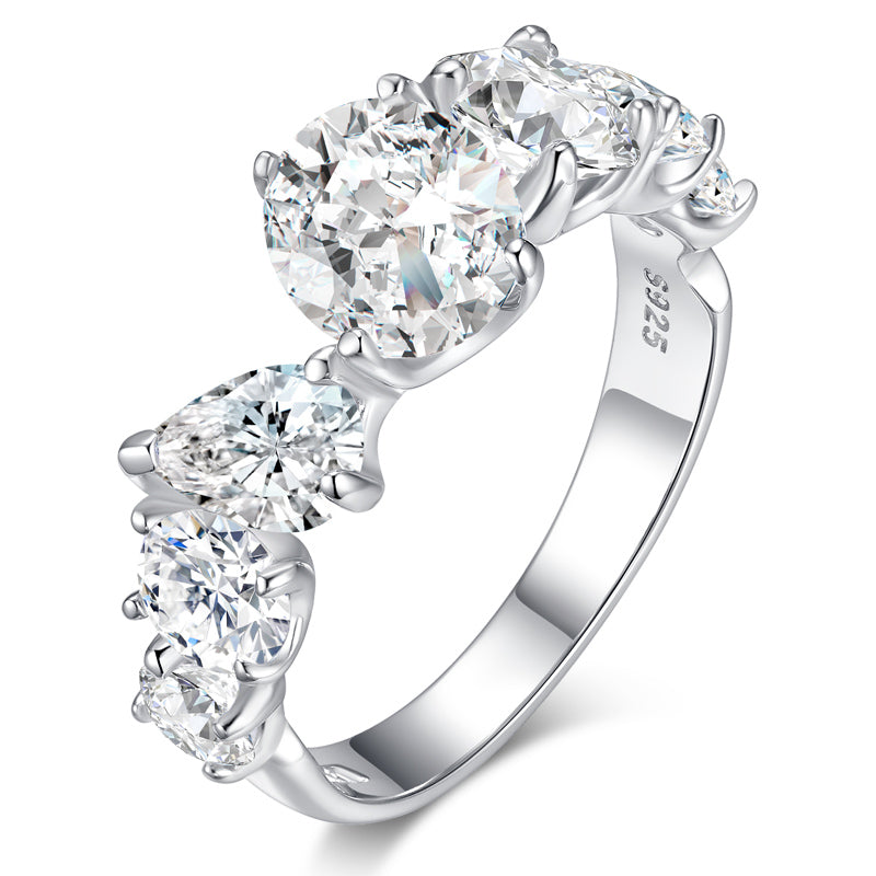 Celeste Bloom Line Ring