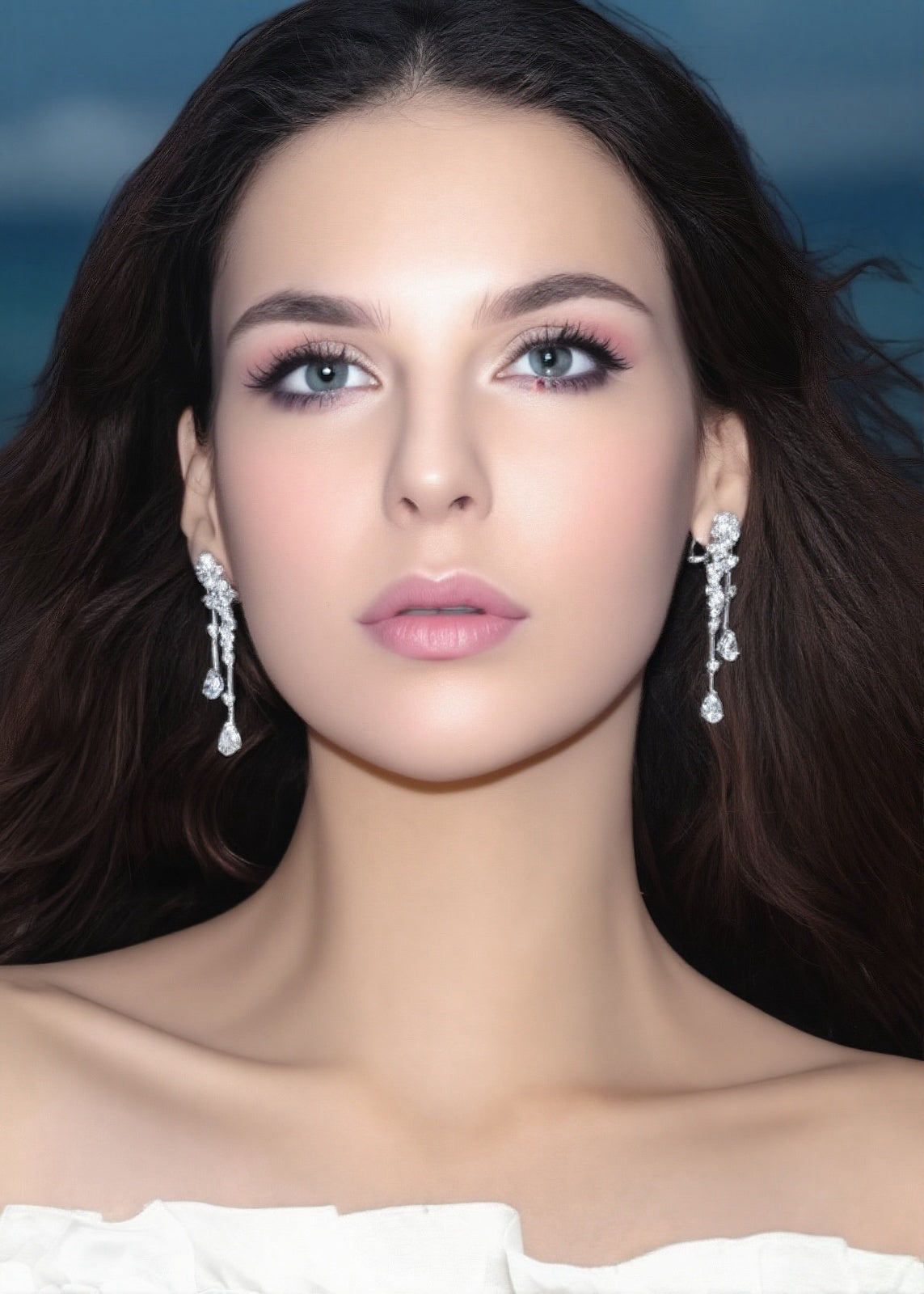 Fleurline Drop Earrings