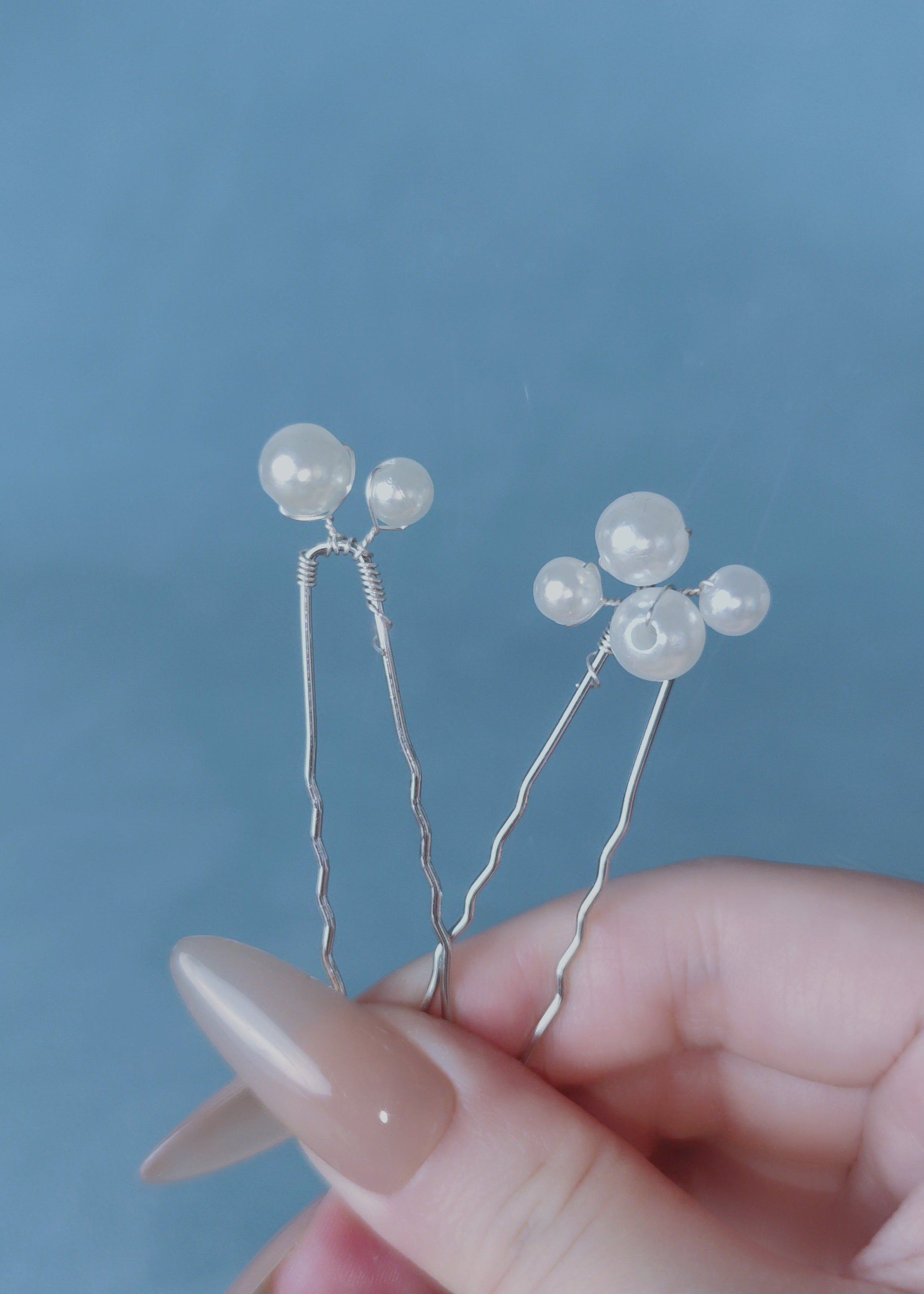 Lustre Pearl Pin Set