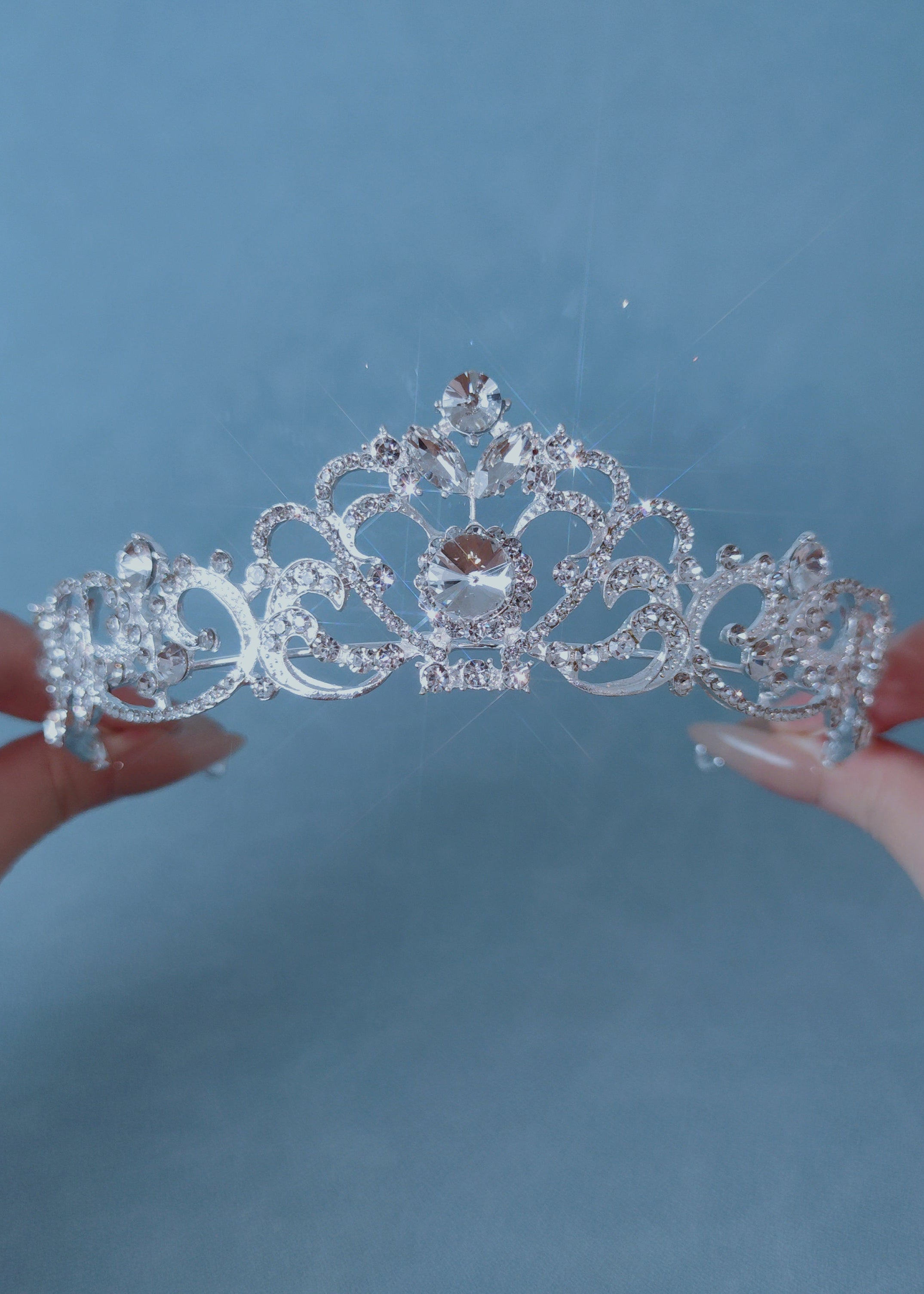 Violet Crest Tiara