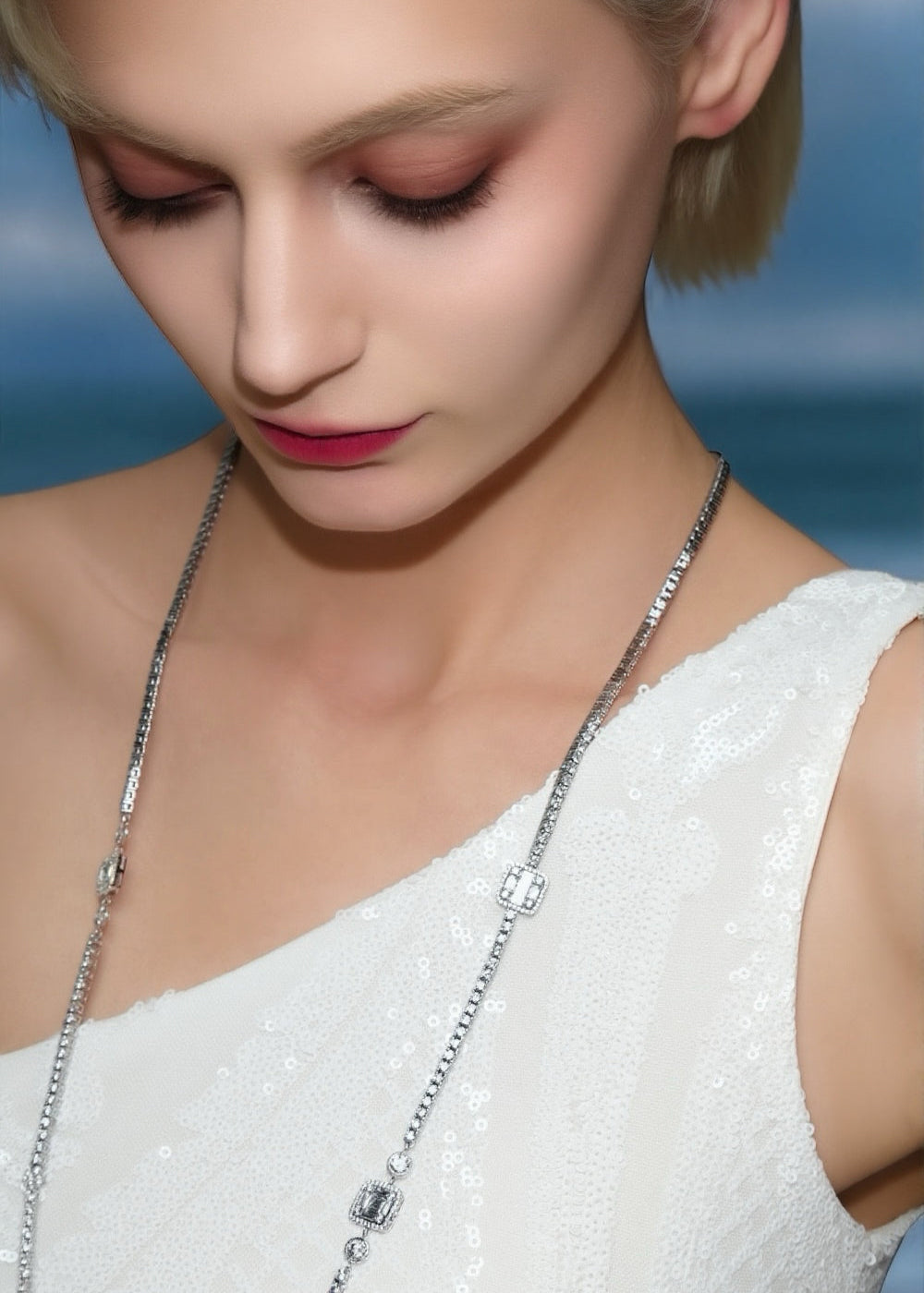Linear Grace Necklace