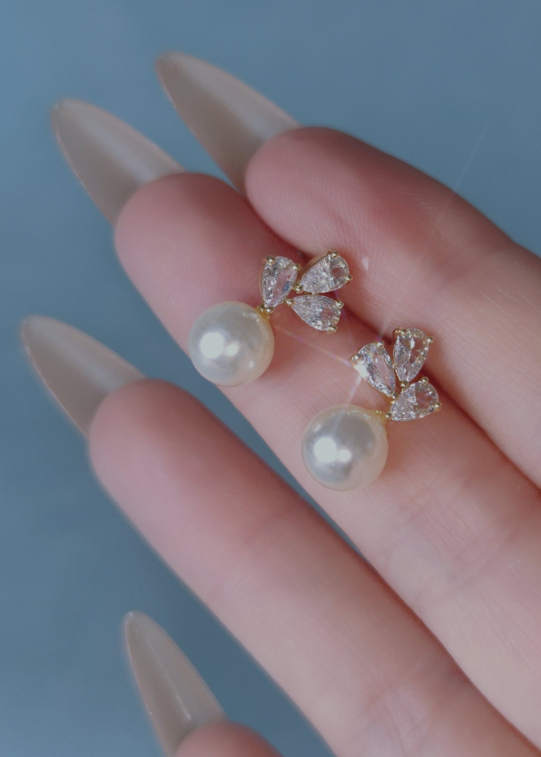 Pearl Wing Studs