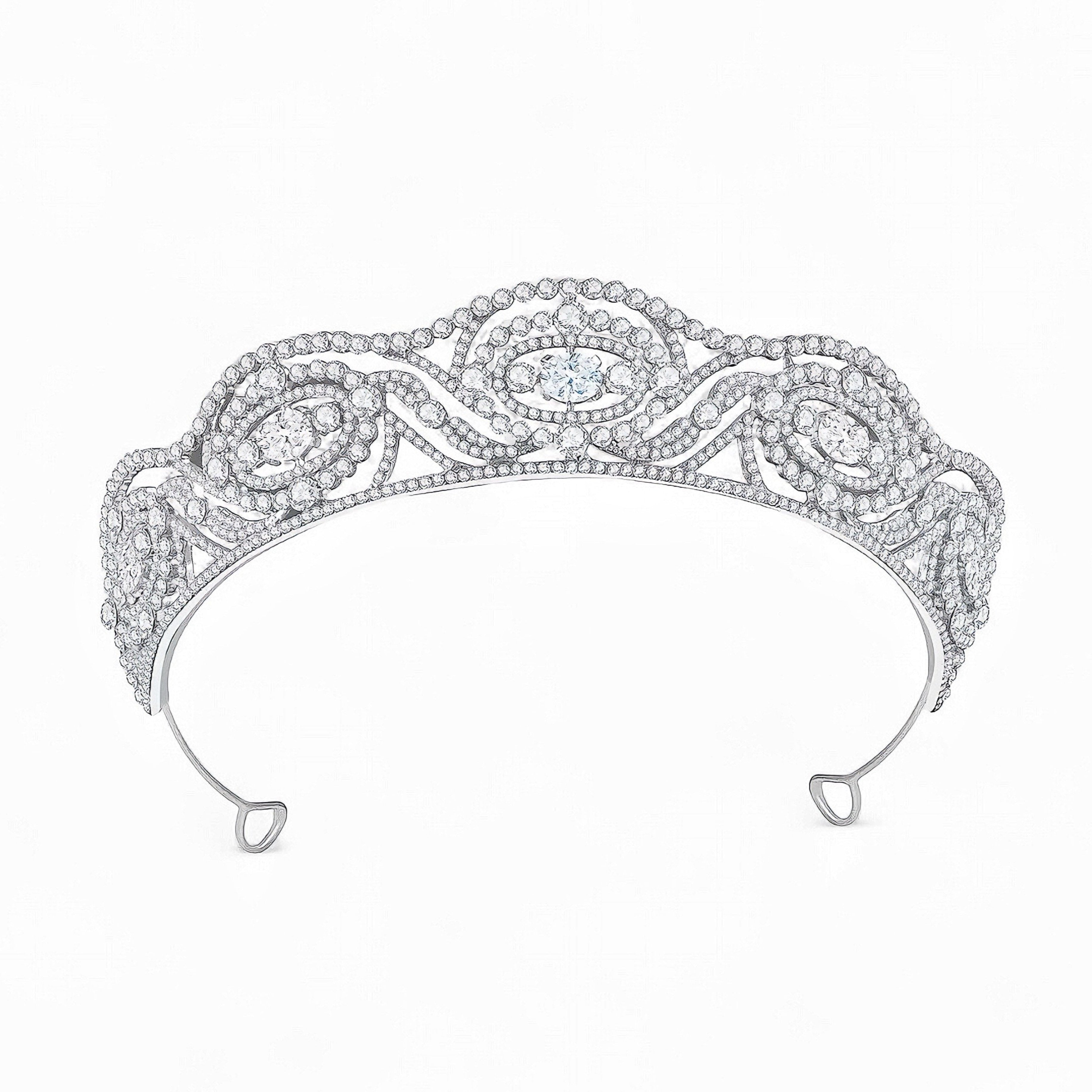 Lucine Pavé Tiara